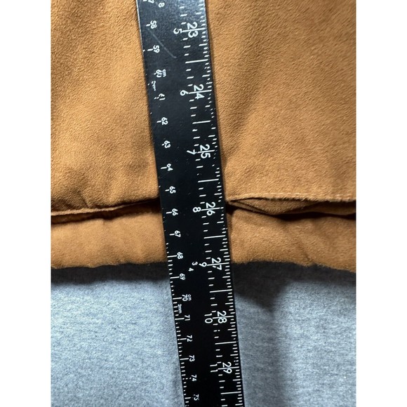 Orvis Insulated Faux Suede Vest Men's Size Medium Fishing Hunting Outdoor Brown - Picture 7 of 9